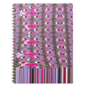 Carnet Imprimer l'art Motif Abstrait dense et complexe