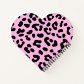 Carnet Imprimer Pastel Pink Cheetah (Dos)