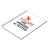 Carnet Imprimer vos designs en ligne do-it-yourself en Fr (Côté gauche)