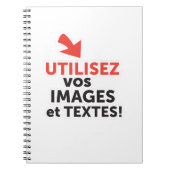Carnet Imprimer vos designs en ligne do-it-yourself en Fr (Devant)