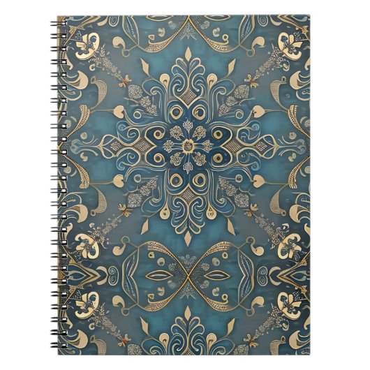 Carnet in blue (Devant)