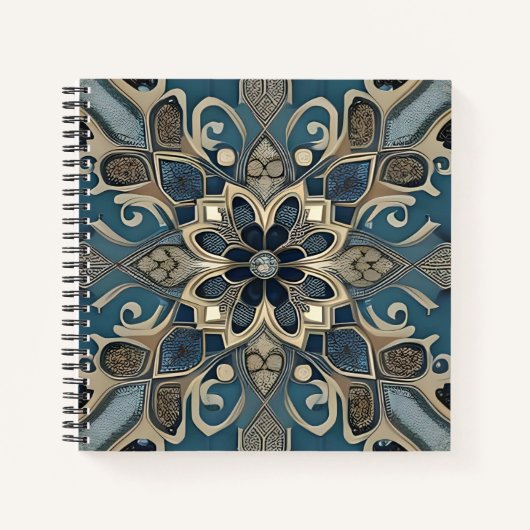 Carnet in blue (Devant)