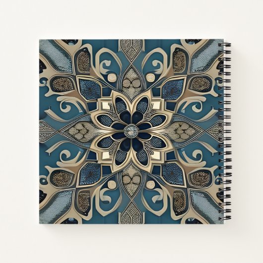 Carnet in blue (Dos)