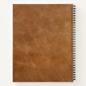 Carnet In Love Memory 5 Photo Leather Funeral Guestbook (Dos)