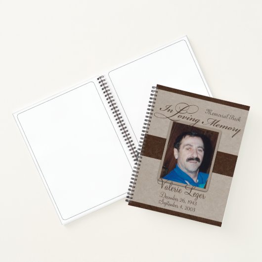Carnet In Love Memory Memorial / Guestbook (Intérieur)