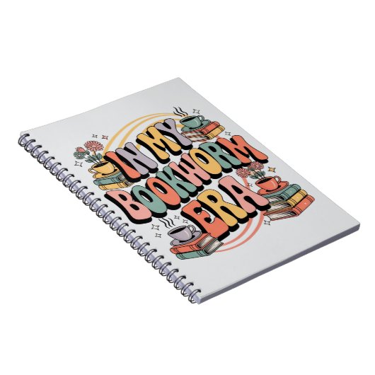 Carnet In My Bookworm Era - Retro Super 70's Aesthetics (Côté Droit)