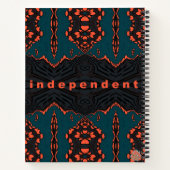 Carnet Indépendant et fier ! (Dos)