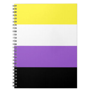 Carnet Indicateur de fierté non binaire