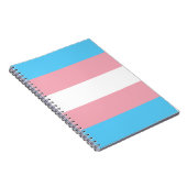 Carnet Indicateur de fierté transgenre (Côté Droit)