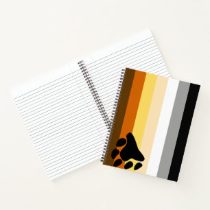 Carnet Indicateur de la fierté de l'ours