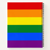 Carnet Indicateur Gay pride arc-en-ciel (Dos)