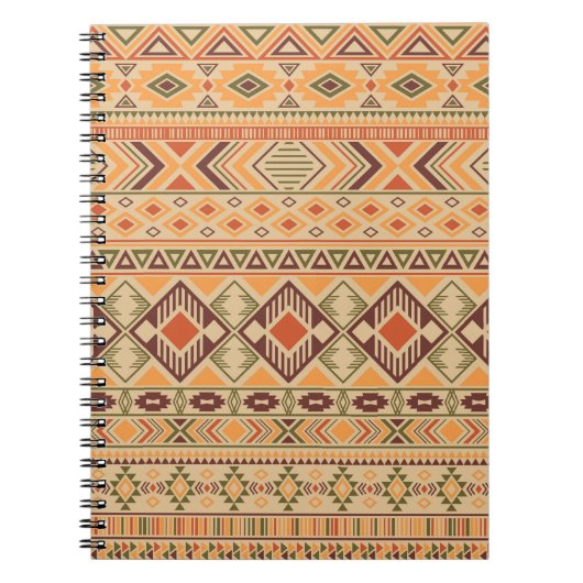 Carnet Indien péruvien : Tribal Geometry Seamless (Devant)