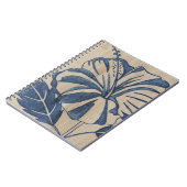 Carnet Indigo Hibiscus (Côté gauche)