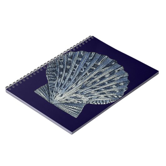 Carnet Indigo Shells VIII (Côté gauche)