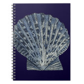 Carnet Indigo Shells VIII (Devant)