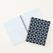 Carnet Indigo Snowflower Lattice (Intérieur)
