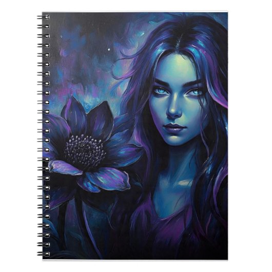 Carnet IndigoWildFlower (Devant)