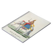 Carnet INDRA ou Devendra, de "francaise de L'Inde…", (Côté gauche)