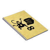 Carnet Infinité de la machine à écrire à singe (Côté Droit)