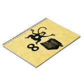 Carnet Infinité de la machine à écrire à singe (Côté gauche)