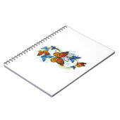 Carnet Infinité de papillons monarques (Côté gauche)