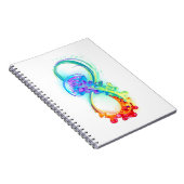 Carnet Infinity avec Rainbow Jellyfish (Côté Droit)