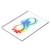 Carnet Infinity avec Rainbow Jellyfish (Côté gauche)