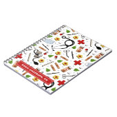 Carnet infirmier personnalisé (Côté gauche)