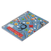 Carnet infirmier personnalisé (Côté gauche)