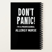 Carnet Infirmière allergologue (Verso)