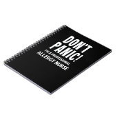 Carnet Infirmière allergologue (Côté gauche)