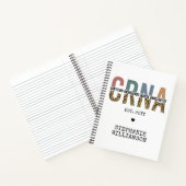 Carnet Infirmière anesthésiste certifiée CRNA personnalis (Intérieur)