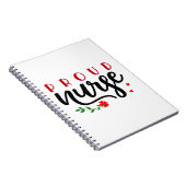 Carnet Infirmière Cadeau Fière Infirmière (Côté Droit)