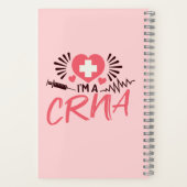 Carnet Infirmière certifiée CRNA Infirmière certifiée Ane (Verso)