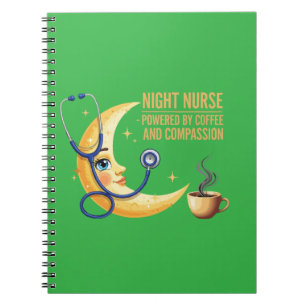 Carnet Infirmière de nuit - Coffee & Compassion Healthcar