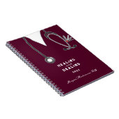 Carnet Infirmière Diplôme Idées cadeaux (Côté Droit)