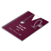 Carnet Infirmière Diplôme Idées cadeaux (Côté gauche)