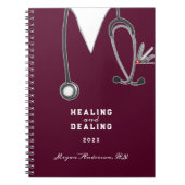 Carnet Infirmière Diplôme Idées cadeaux (Devant)