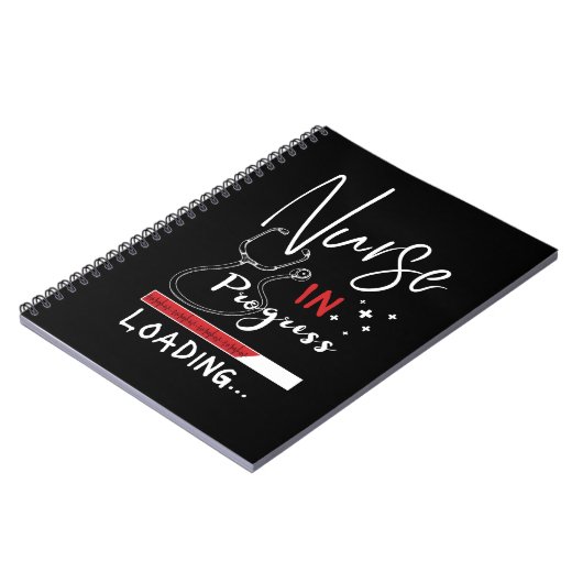 Carnet Infirmière En Cours Chargement - Cadeau Pour Infir (Côté gauche)