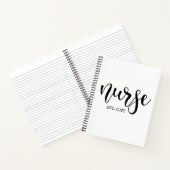 Carnet Infirmière Est Année sur mesure Étudiante Infirmiè (Intérieur)