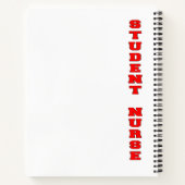 Carnet Infirmière étudiante (Dos)
