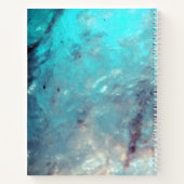 Carnet Infirmière étudiante Médicale Caduceus Turquoise P (Dos)