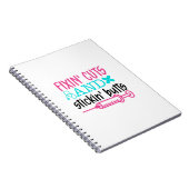 Carnet Infirmière Fixation Cadeau' Coupes Boutons' (Côté Droit)