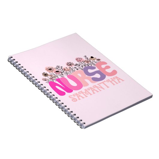 Carnet Infirmière florale (Côté Droit)