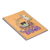 Carnet infirmière ghost drôle de citation coquette citrou (Côté Droit)