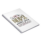 Carnet Infirmière Gift | Super infirmière fière (Côté Droit)