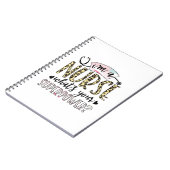Carnet Infirmière Gift | Super infirmière fière (Côté gauche)
