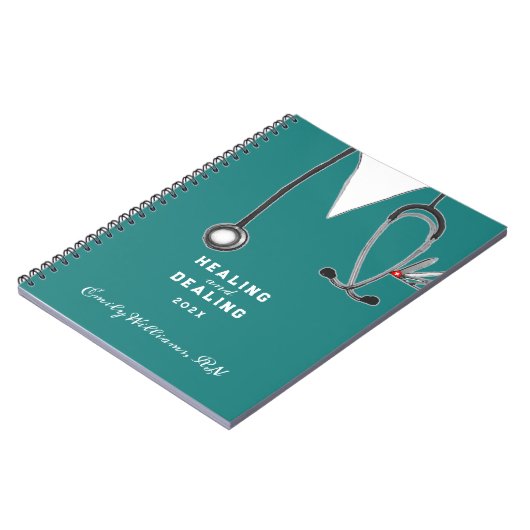 Carnet Infirmière Grad Cadeau (Côté gauche)