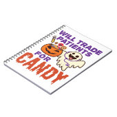 Carnet Infirmière Halloween va échanger des patients pour (Côté gauche)