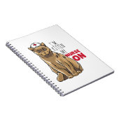 Carnet Infirmière Mignon Chat (Côté Droit)